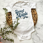 Sweet As Apple Pie | 12-18m White Bodysuit