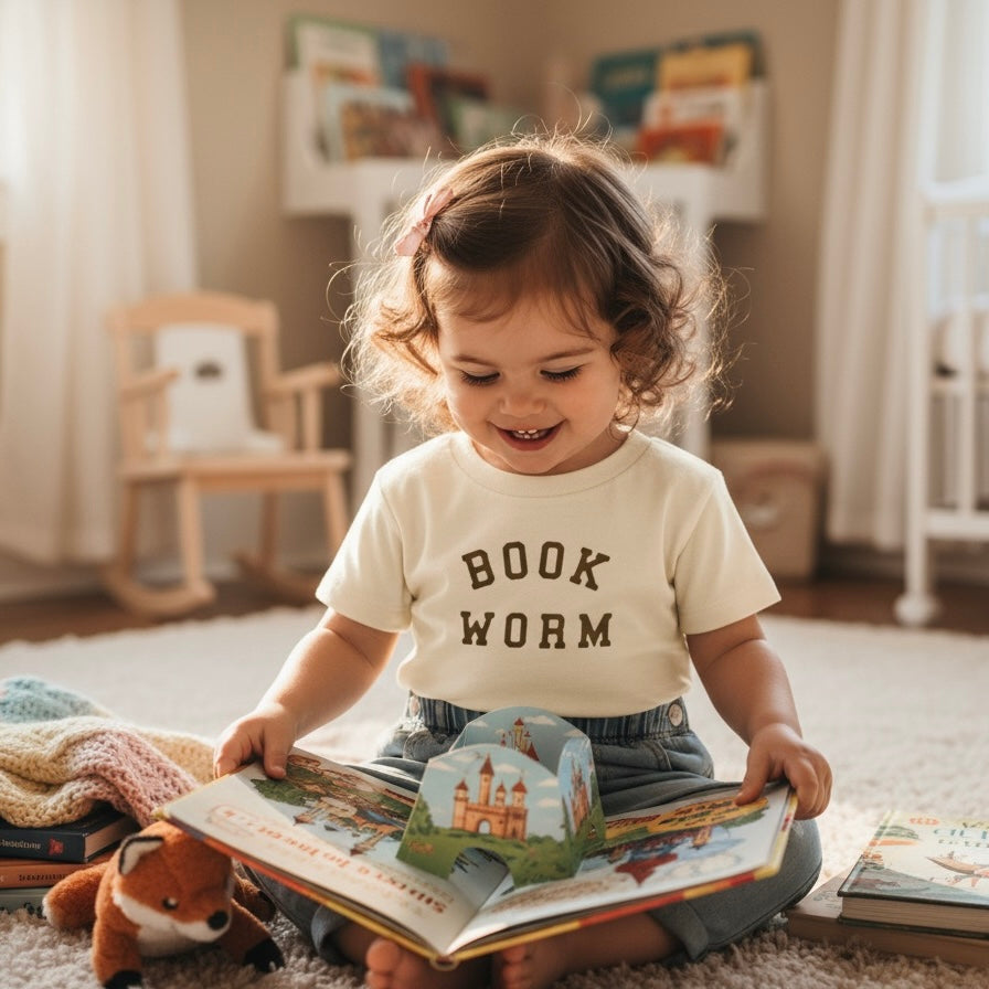 Book Worm Tee