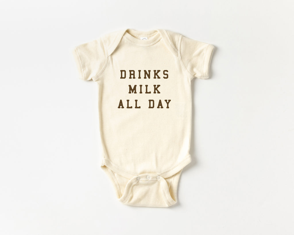 Drinks Milk All Day Tee