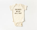 Drinks Milk All Day Tee