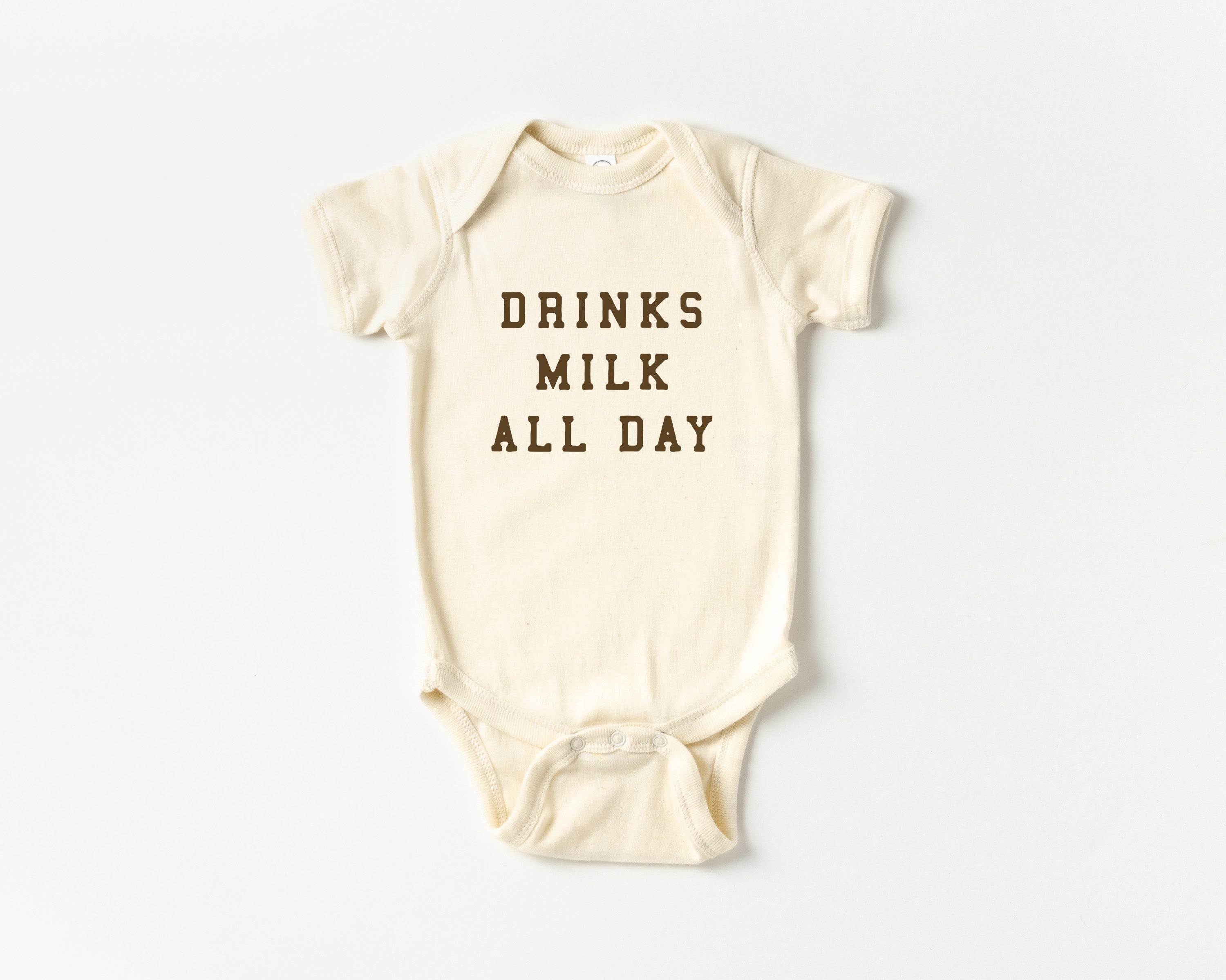 Drinks Milk All Day Tee