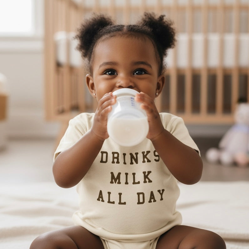 Drinks Milk All Day Tee