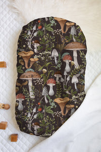 Forest Floor Midnight | 100% Organic Cotton Muslin Baby Bedding
