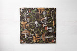 Load image into Gallery viewer, Forest Floor Midnight | 100% Organic Cotton Muslin Baby Bedding
