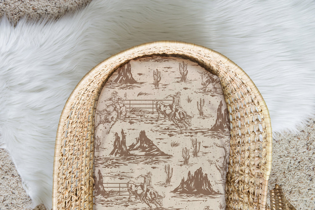 Giddy Up Cowboy | 100% Organic Cotton Muslin Baby Bedding