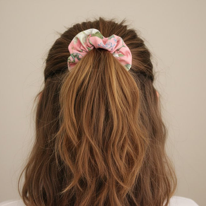 Adelaide Floral Jumbo Scrunchie
