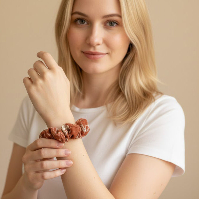 Buckin Bronco Jumbo Scrunchie