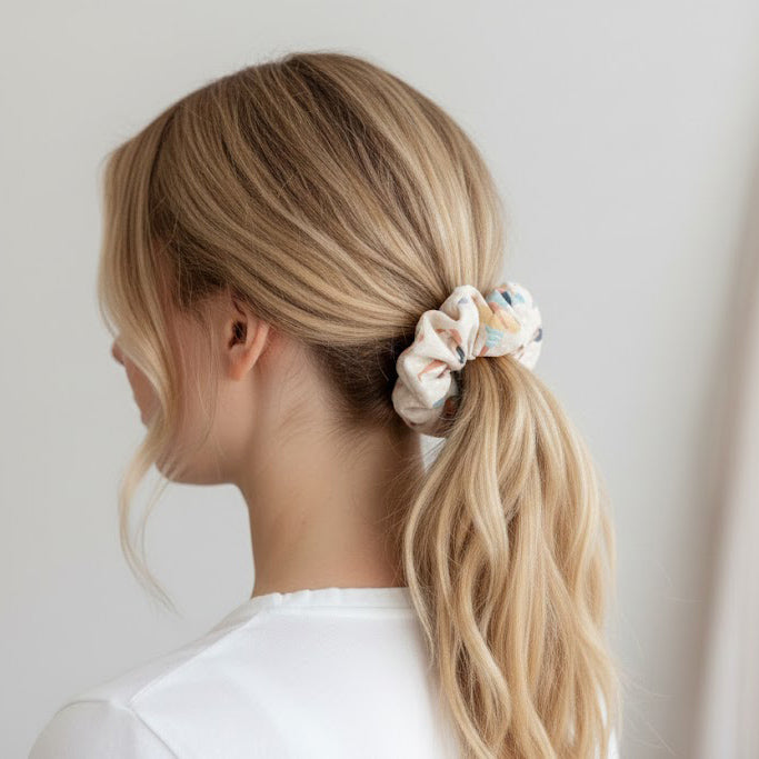 Beach Day Jumbo Scrunchie