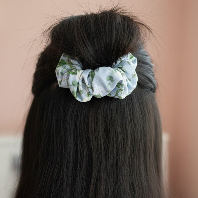 Cotton Blooms Jumbo Scrunchie