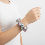 Cactus Blossoms Jumbo Scrunchie