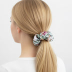 Cactus Blossoms Jumbo Scrunchie