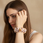 Fly Away Birdies Jumbo Scrunchie