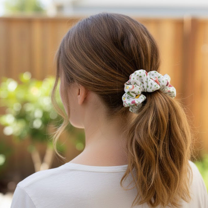 Fore The Par Jumbo Scrunchie