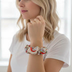 Jolly Saint Nick Jumbo Scrunchie