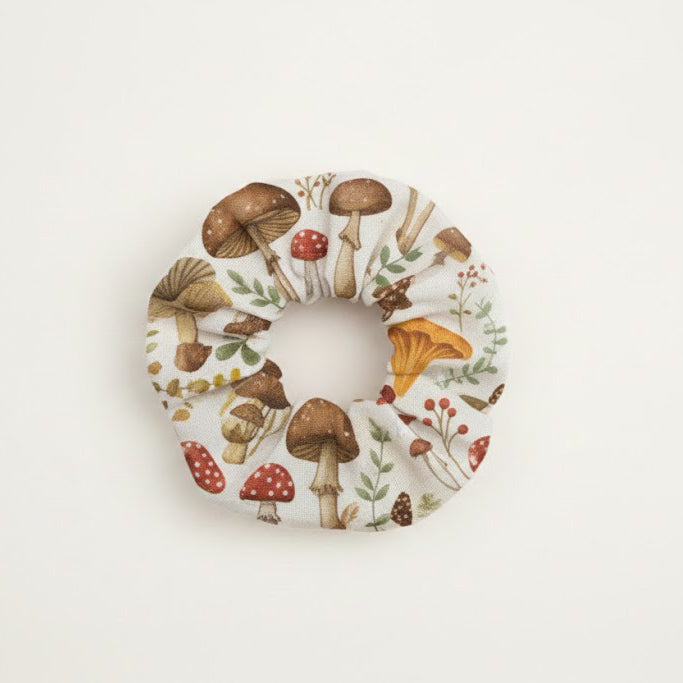 Morning Forest Floor Jumbo Scrunchie