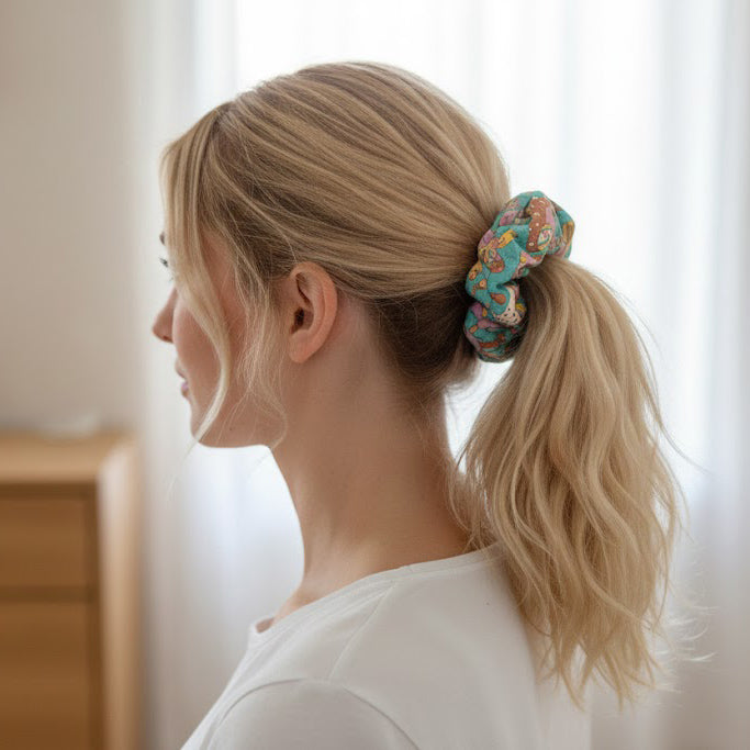 Magical Mushrooms Jumbo Scrunchie