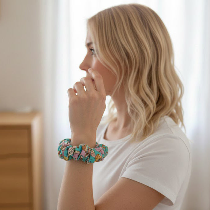 Magical Mushrooms Jumbo Scrunchie