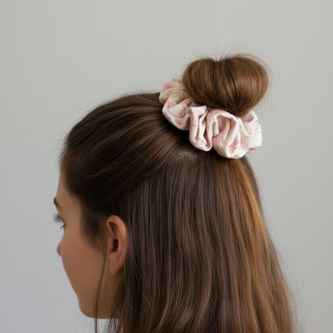 On The Range Rose Jumbo Scrunchie