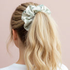 On The Range Sage Jumbo Scrunchie