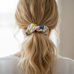 Polka Cat Jumbo Scrunchie