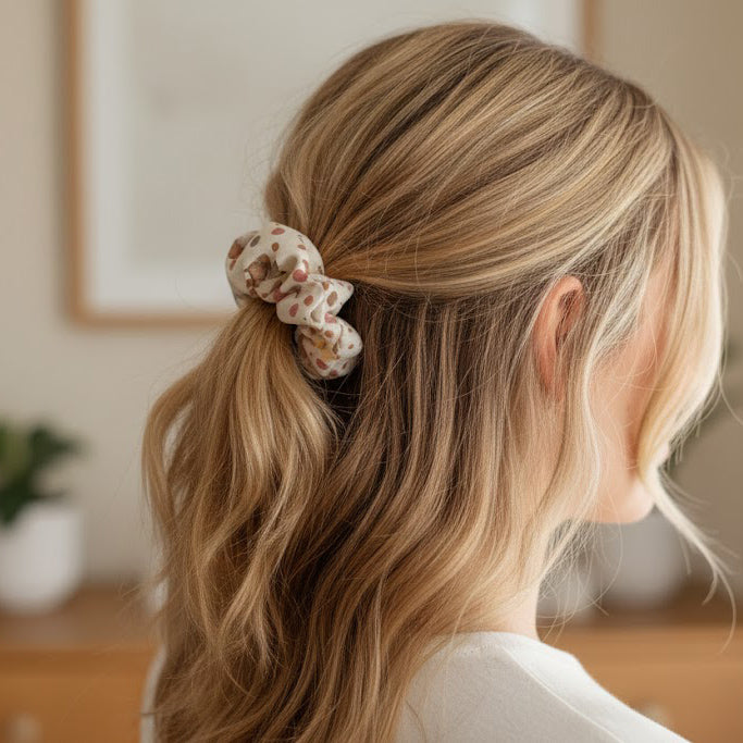 Puppy Party Jumbo Scrunchie