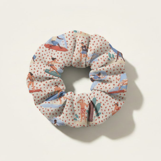 Surf’s Up Jumbo Scrunchie