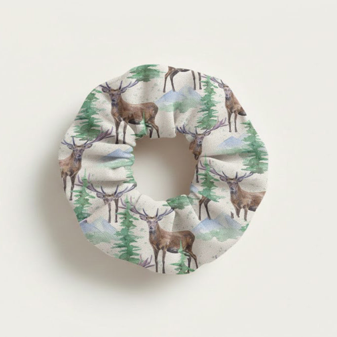 Woodland Whisper Jumbo Scrunchie