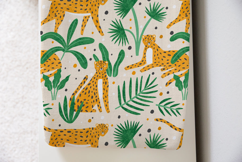 Jungle King NEW | 100% Organic Cotton Muslin Baby Bedding