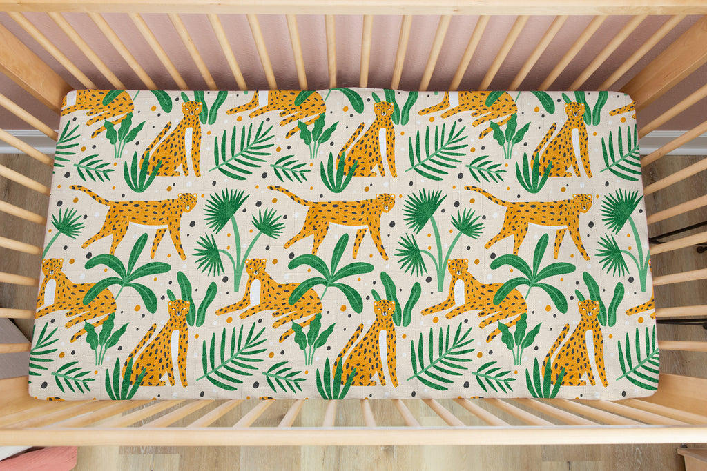 Jungle King NEW | 100% Organic Cotton Muslin Baby Bedding