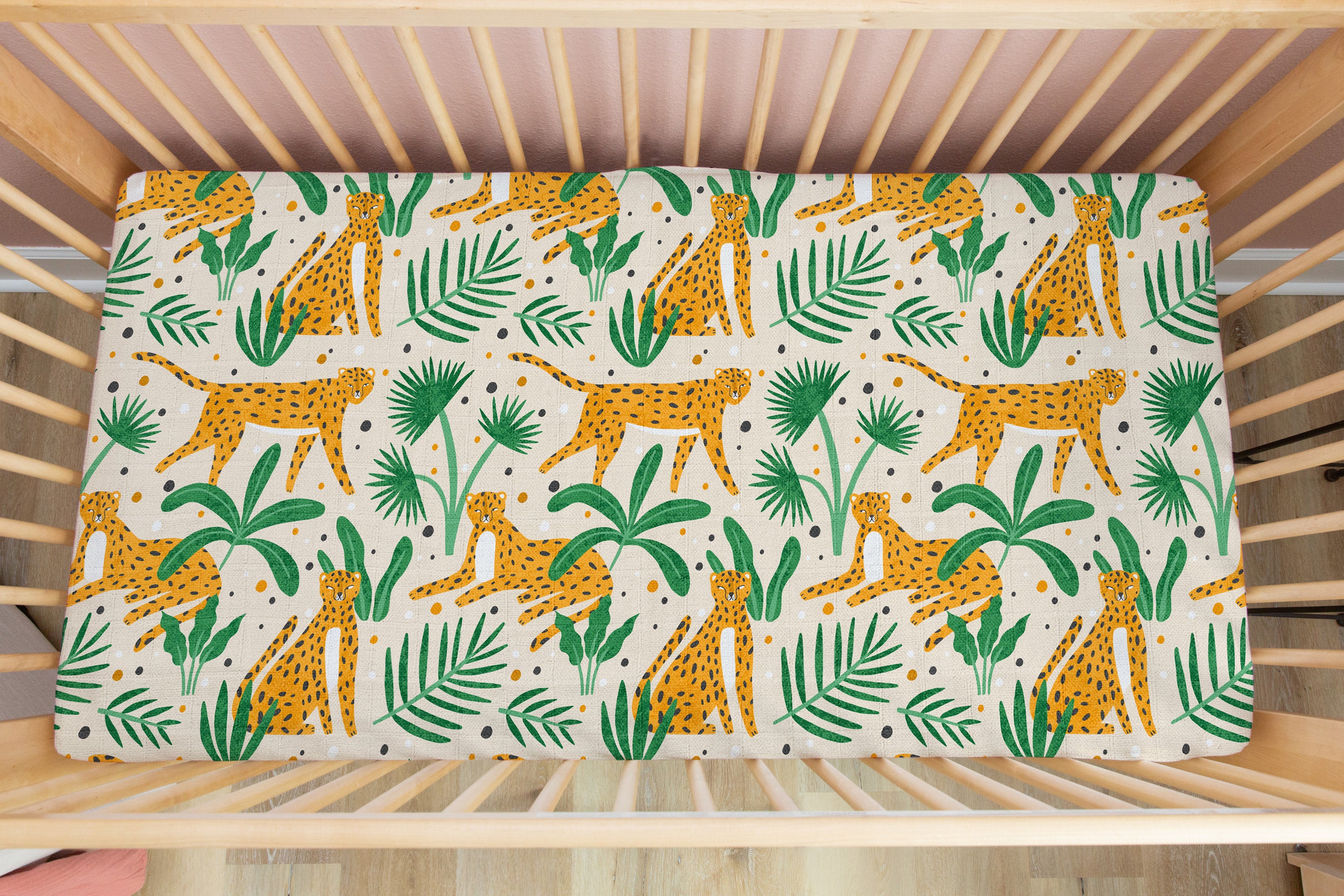 Jungle King NEW | 100% Organic Cotton Muslin Baby Bedding