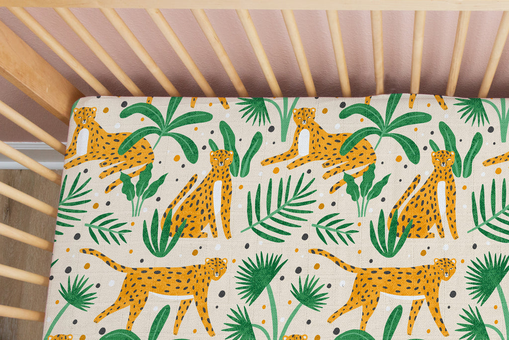 Jungle King NEW | 100% Organic Cotton Muslin Baby Bedding