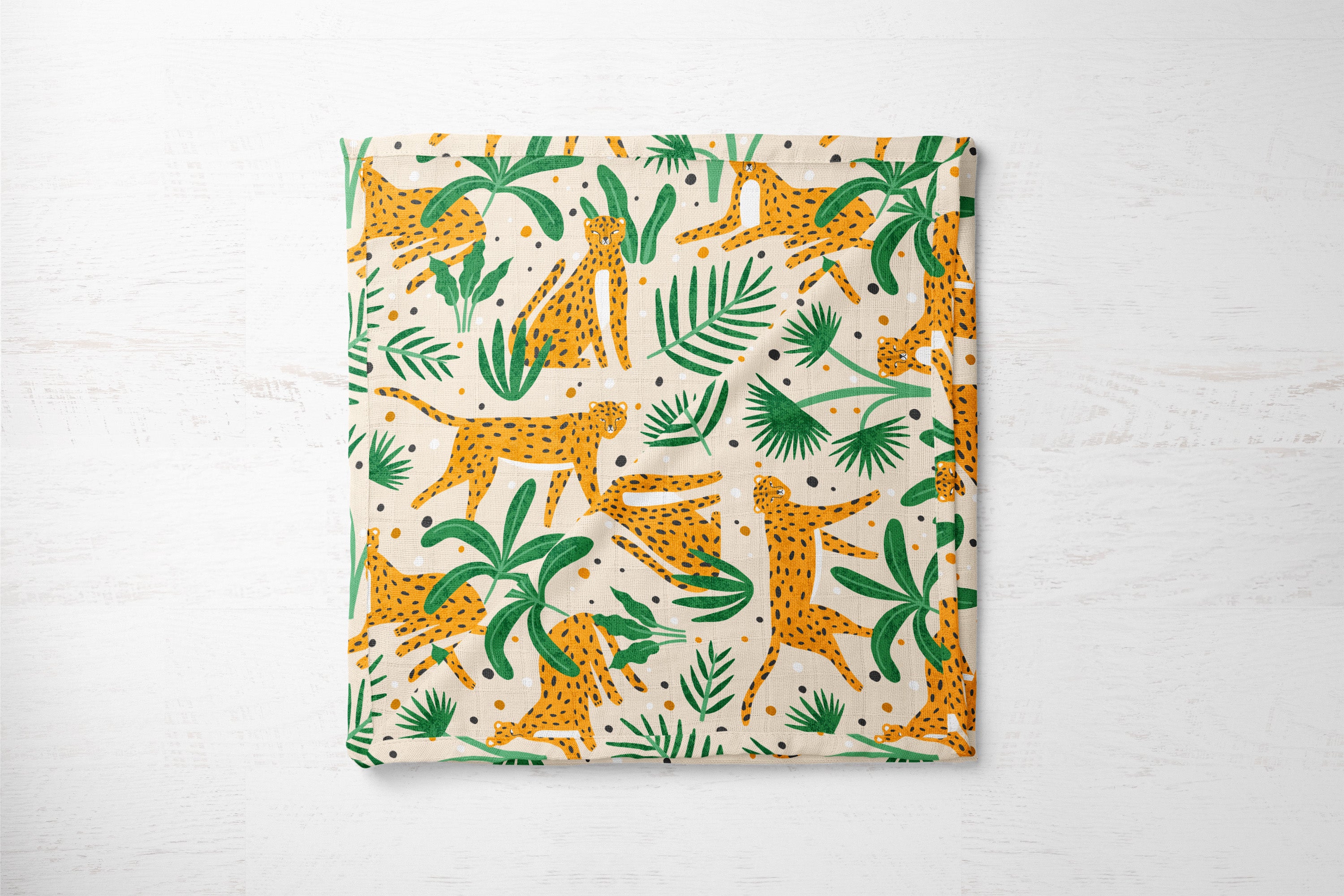 Jungle King NEW | 100% Organic Cotton Muslin Baby Bedding