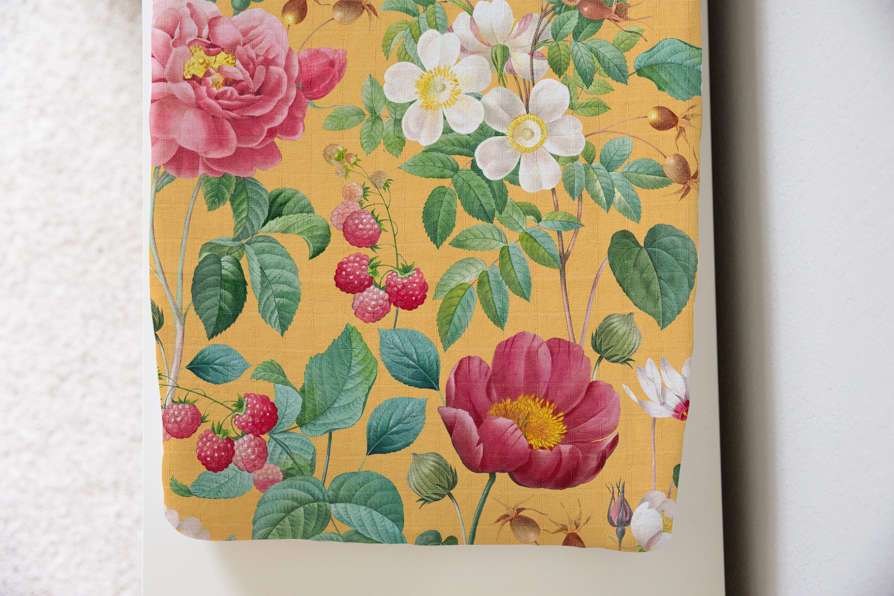 Louisa Floral | 100% Organic Cotton Muslin Baby Bedding