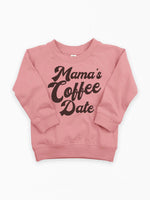 Load image into Gallery viewer, Mama&#39;s Coffee Date Organic Crewneck Pullover
