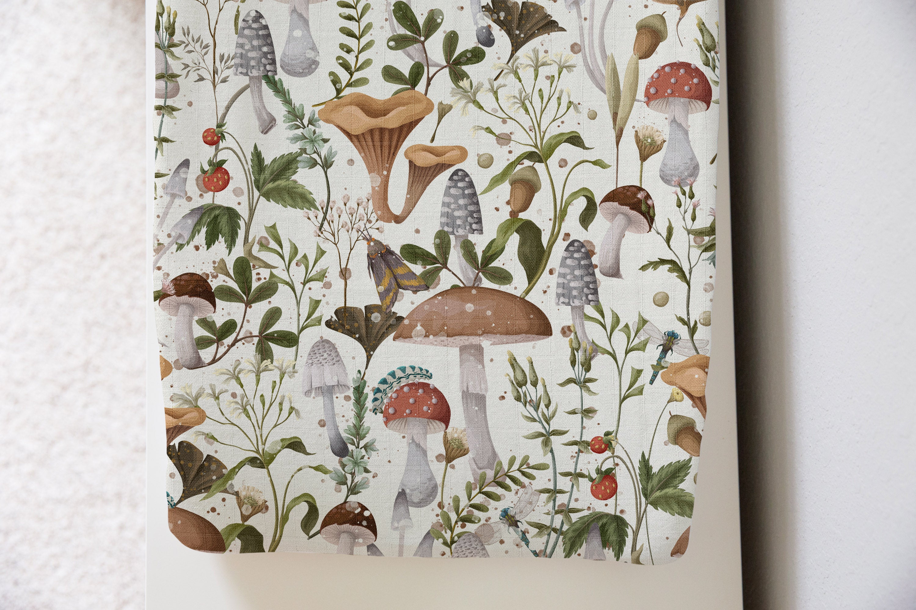 Morning Forest Floor | 100% Organic Cotton Muslin Baby Bedding