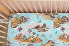 On Vacation | 100% Organic Cotton Muslin Baby Bedding