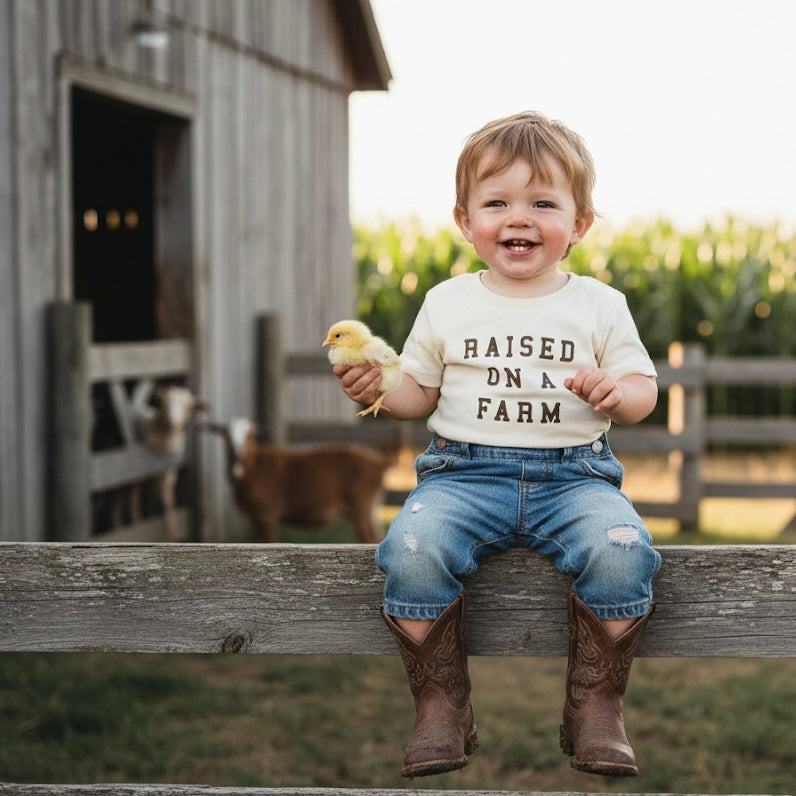 Raised On A Farm Tee
