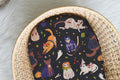 Scaredy Cat | Moses Basket Sheet | 100% Organic Cotton Muslin