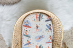 Surf's Up NEW | 100% Organic Cotton Muslin Baby Bedding