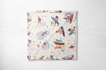 Load image into Gallery viewer, Surf&#39;s Up NEW | 100% Organic Cotton Muslin Baby Bedding
