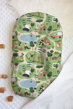 Load image into Gallery viewer, Take A Hike | 100% Organic Cotton Muslin Baby Bedding
