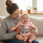 The Future is Bright | 3-6m Pink Bodysuit