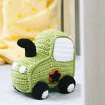 Load image into Gallery viewer, Organic Crocheted Rattle Toy | Tractor
