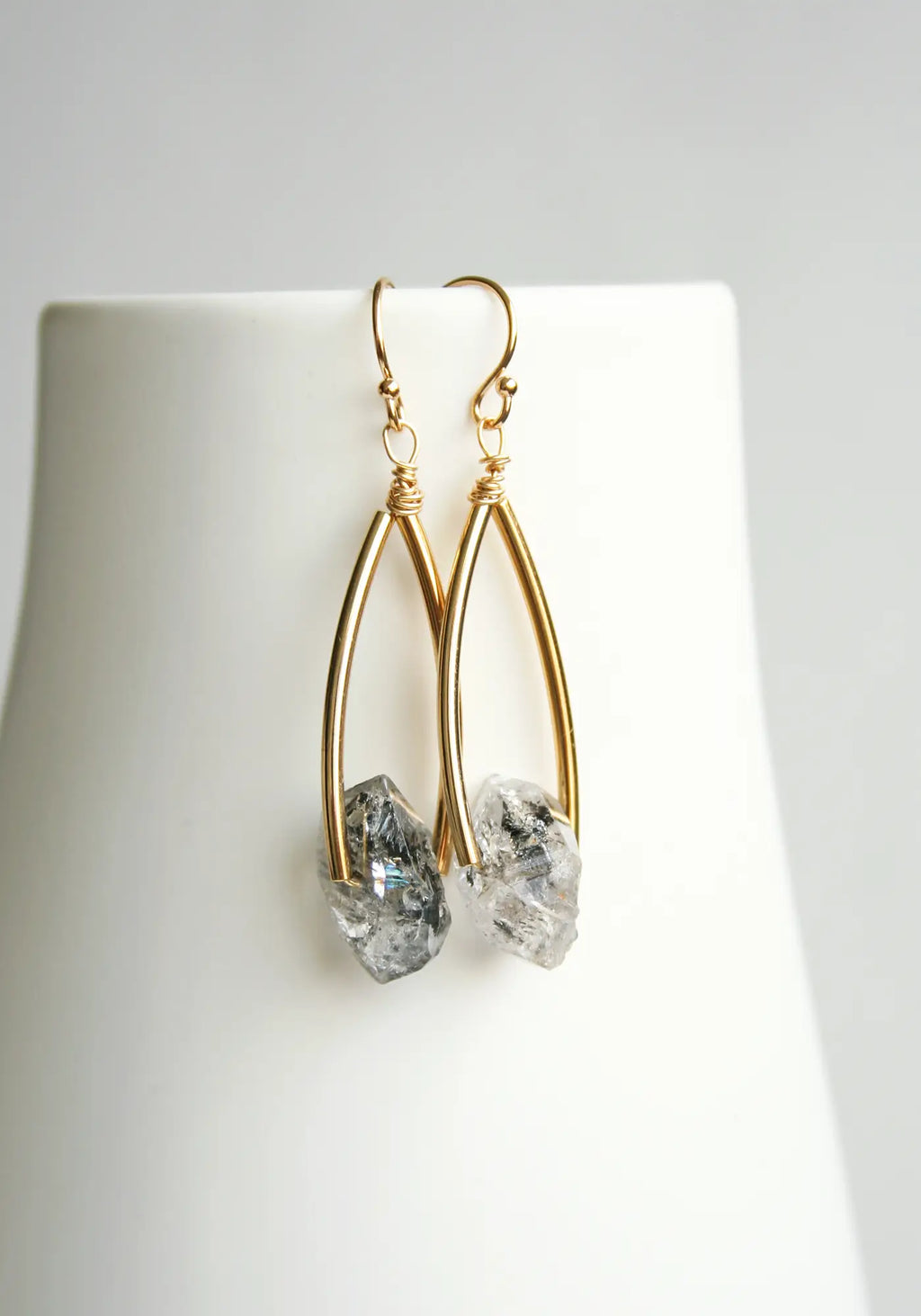 Herkimer Diamond Earrings