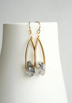 Herkimer Diamond Earrings