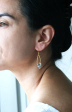 Herkimer Diamond Earrings