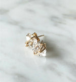 Load image into Gallery viewer, Herkimer Diamond Studs

