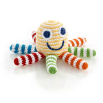 Load image into Gallery viewer, Organic Crocheted Rattle Toy | Octopus
