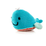 Load image into Gallery viewer, Organic Crocheted Rattle Toy | Whale
