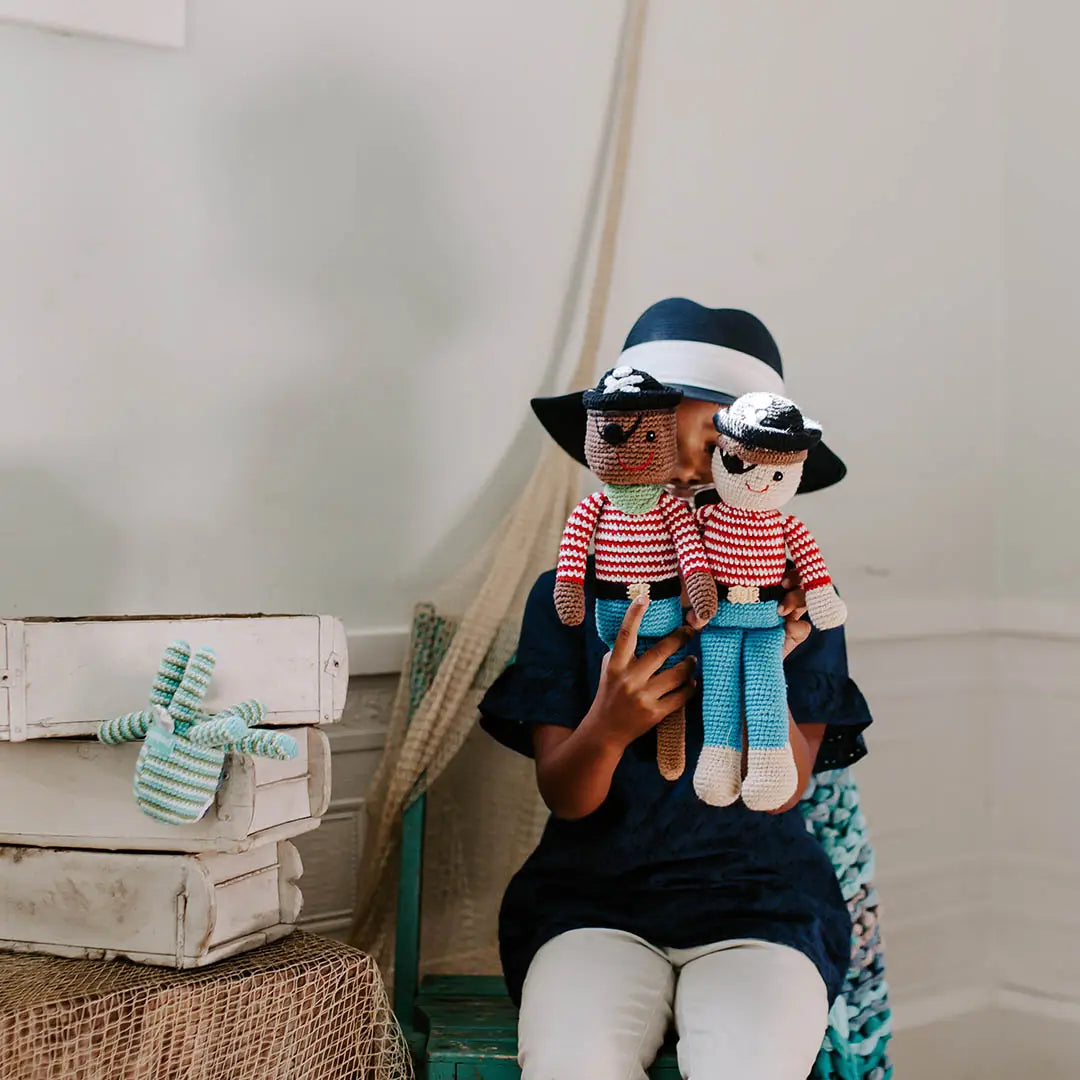 Crocheted Organic Doll | Pirate